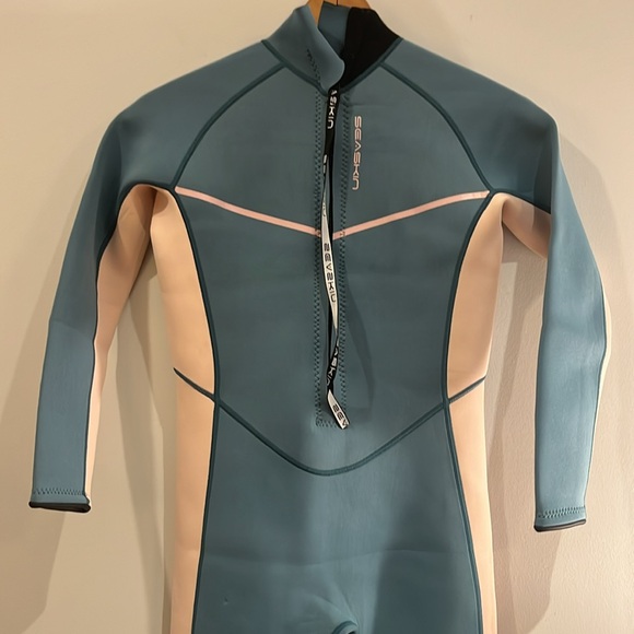 Sea skin Girls Wetsuit with Back Zipper size 16 good condition - Picture 7 of 10
